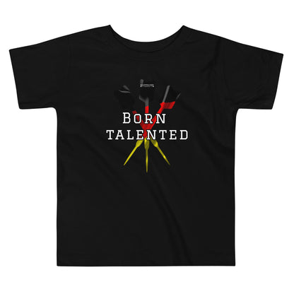 Kurzärmeliges Baby Kleinkind T-Shirt Born Talented Germany