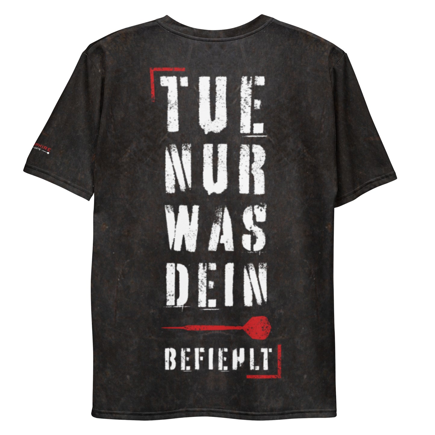 T-Shirt Herren Allover-Print Dart Befehl Grunge by Lupo