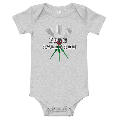 Baby Bodysuit One Piece Baby Romper Born Talented Wales