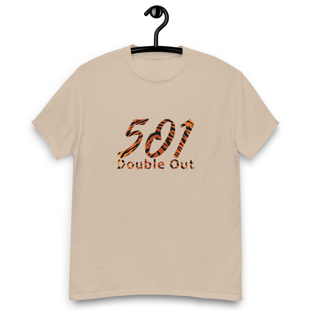 Dickes Stoff T-Shirt Herren Baumwoll Shirt 501 DO Tiger