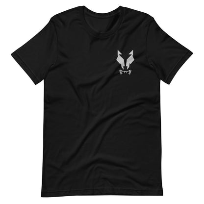 Kurzärmeliges T-Shirt Unisex Lupo Stickerei