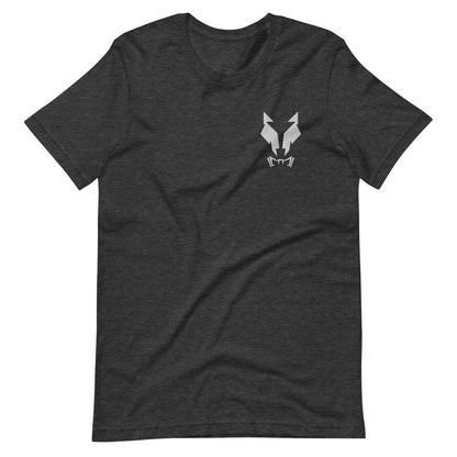 Kurzärmeliges T-Shirt Unisex Lupo Stickerei