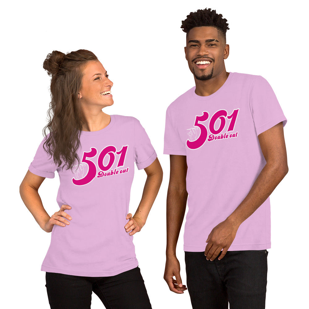 Kurzärmeliges T-Shirt Unisex 501 DO Pink