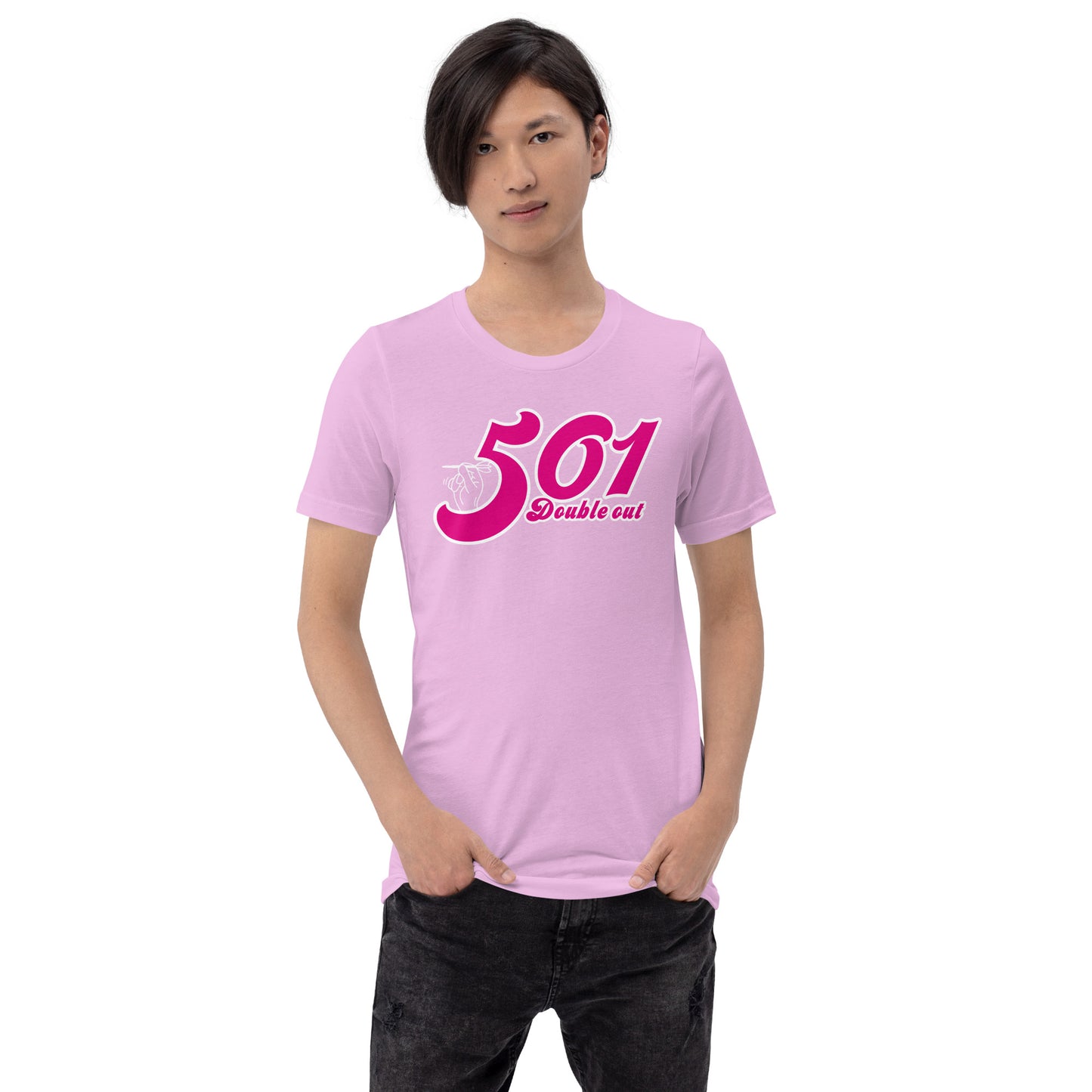 Kurzärmeliges T-Shirt Unisex 501 DO Pink