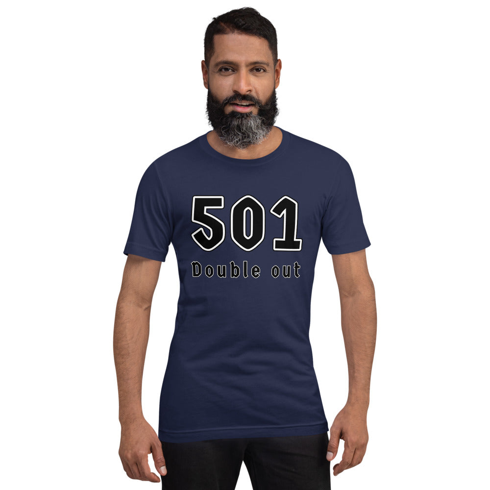 501 Letters short-sleeved unisex t-shirt
