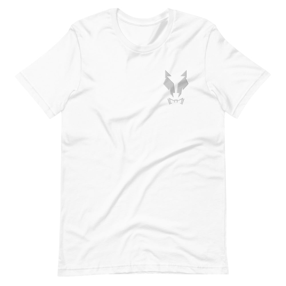 Kurzärmeliges T-Shirt Unisex Lupo Stickerei